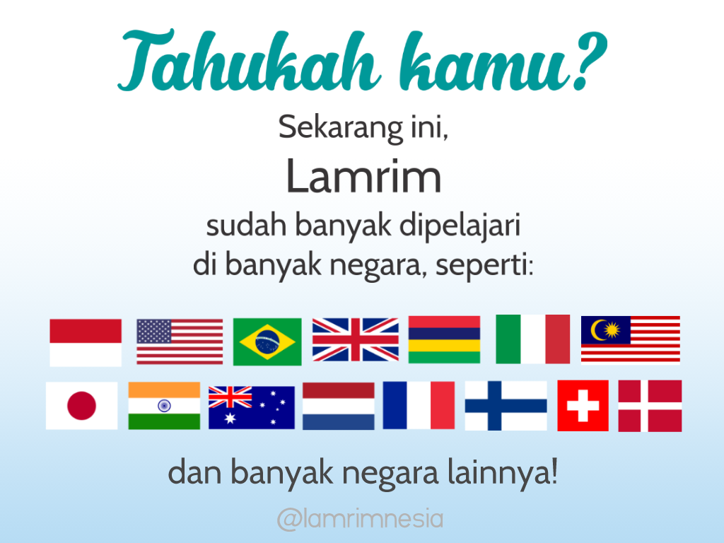 Apa itu Lamrim?