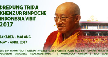 Halaman Utama – Drepung Tripa Khenzur Rinpoche Indonesia Visit 2017
