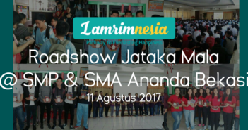 Roadshow Jatakamala @ SMP-SMA Ananda