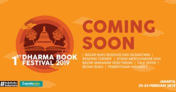 BE PREPARED! THE FIRST DHARMA BOOK FESTIVAL IN INDONESIA IS COMING IN FEBRUARY 2019