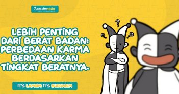 Lebih Penting dari Berat Badan: Perbedaan Karma Berdasarkan Tingkat Beratnya