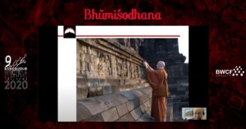 borobudur writers & cultural festival 2020 bhikkhu anandajoti memotret relief Candi Borobudur