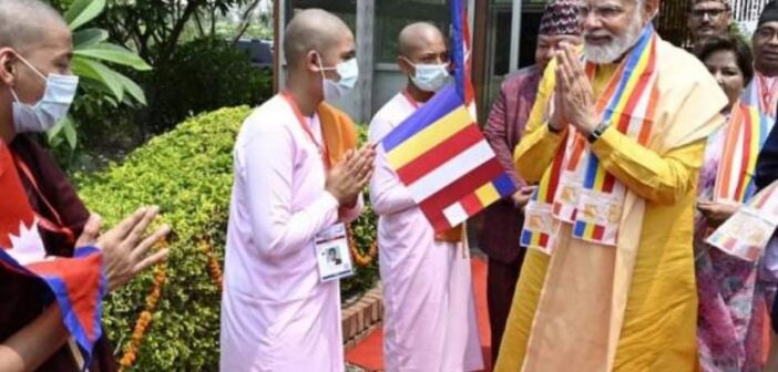 Dengan Pusat Buddha, Modi Membalikkan Inersia Selama 30 Tahun