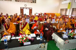 Sangha lintas tradisi menghadiri 4th International Vinaya Conference di Biara Sera Jey