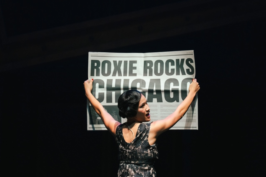 Foto dari penampilan "Roxie" dalam Chicago the Musical by ADPRO & Jakarta Arthouse